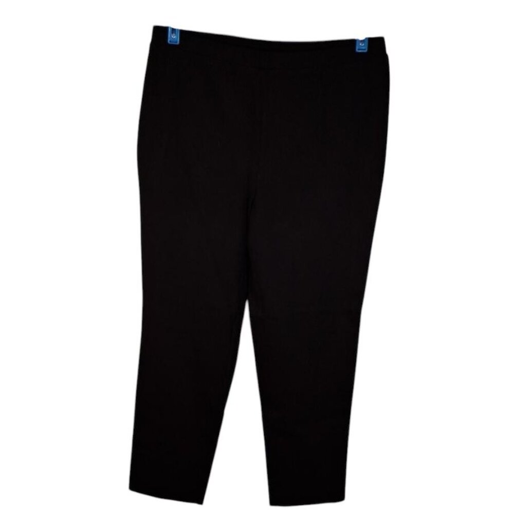 Estelle and Finn  Women's  Black Leggings Size‎ 6 Made in NY Style #728 Ponte
